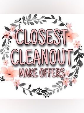 Closet Cleanout! Make me an OFFER!